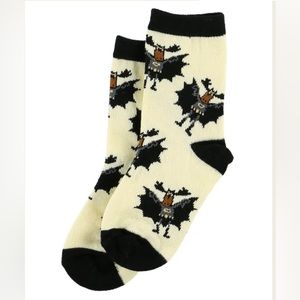 Kids bat moose lazy one socks.